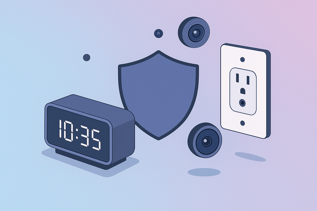 隱藏式攝影機購買指南:保母鏡頭、插座款與 4K 針孔怎麼選?