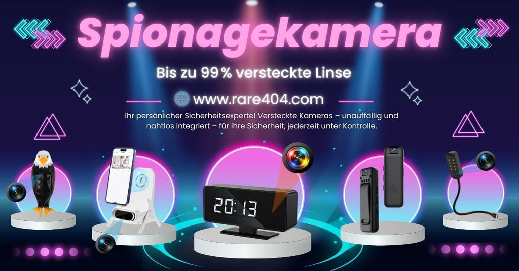 Beliebte Spy Hidden Camera Einsatzzwecke 2025 | RareSpy