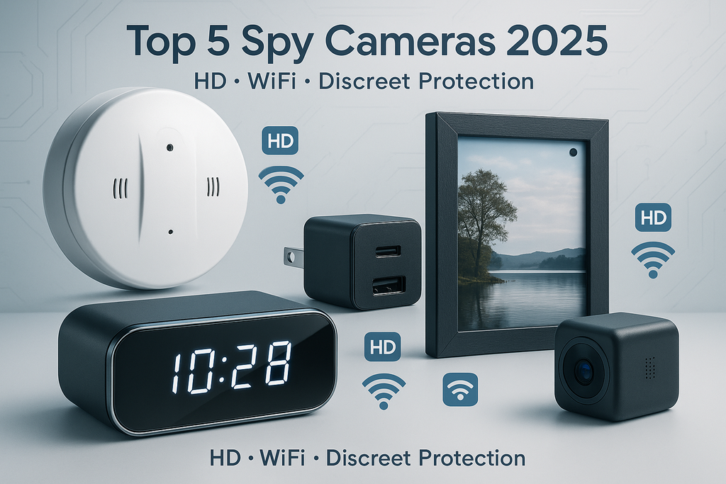 2025 年居家安全最佳 5 款間諜攝影機