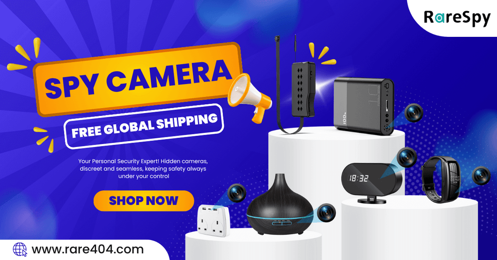 Top Spy Cameras 2025: GFCI Outlet, Clock Nanny Cam & Spy Pen | RareSpy