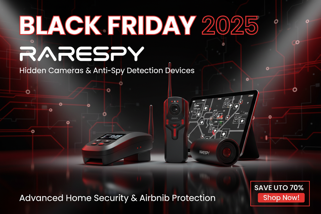 Black Friday 2025: Rarespy Hidden Cameras for Home Security & Airbnb Anti-Spy Protection (Top Trending Keywords)