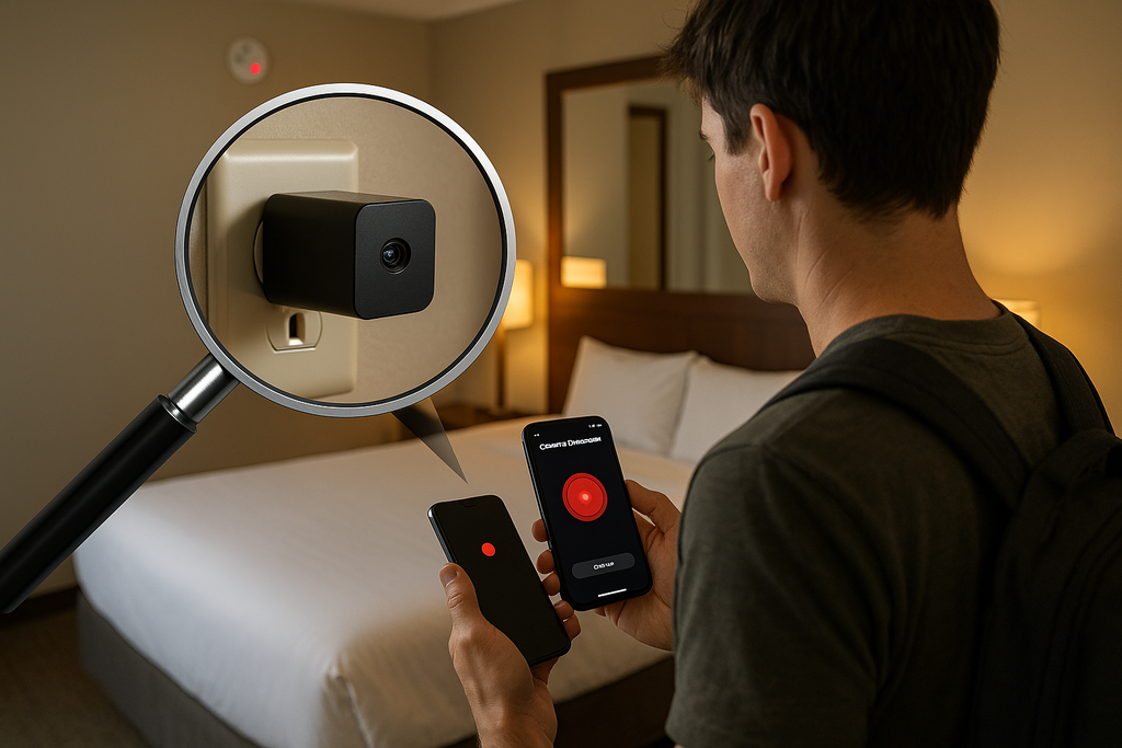 Find Hidden Cameras in Hotels & Airbnbs — 5 Spy Camera Detection Tips