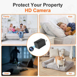 USB charger spy camera used for family, kids, pet, and security monitoring.