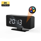 WiFi electronic clock hidden camera with 1080P resolution and night vision capabilities for discreet surveillance.