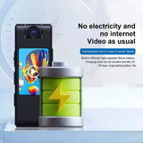 4K Mini Body Camera with 400mAh battery, capable of recording without electricity or internet.