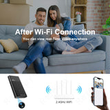 4K Ultra HD Power Bank Camera with Night Vision, Motion Detection & 10000mAh Battery