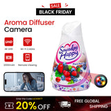 Solid Deodorizer Air Freshener with Integrated WiFi 1080P Camera