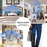 Collage of easy-to-install home surveillance solutions in various settings, showcasing versatility in installation.