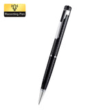 Smart pen voice recorder with sleek design, featuring AI transcription and noise reduction, ideal for discreet audio capture.