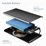 4K HD Spy Camera Power Bank with Wireless Charging & WiFi Remote View - AI Motion Detection for Pet/Nanny Monitoring