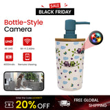 Push-Pump Bottle Camera - 4K/2K/1080P/720P with 110° Wide Angle, Motion Detection & 10H Battery