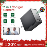  Conectar Cámara Pinhole WiFi - 1080P Full HD con Detección de Movimiento y Almacenamiento [64GB/128GB] 