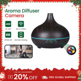 WiFi対応1080Pカメラ付き超音波アロマディフューザー