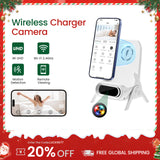 WiFi 1080P Wireless Charger Kamera mit Bewegungserkennung für Home Security