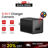 1080P USB Charger Camera with Motion Detection, Loop Recording & Remote Viewing