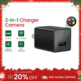 1080P USB Charger Camera with Motion Detection, Loop Recording & Remote Viewing