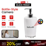 Hand Sanitizer Dispenser Camera - Multi-Res (4K-1080P) with 110° Wide Angle & 10-Hour Battery